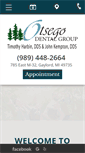 Mobile Screenshot of otsegodentalgroup.com