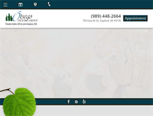 Tablet Screenshot of otsegodentalgroup.com